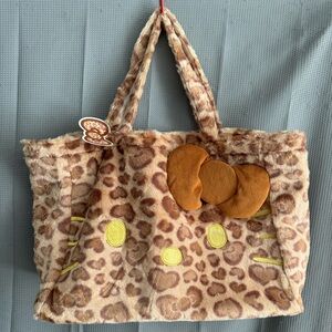 Hello Kitty fluffy tote